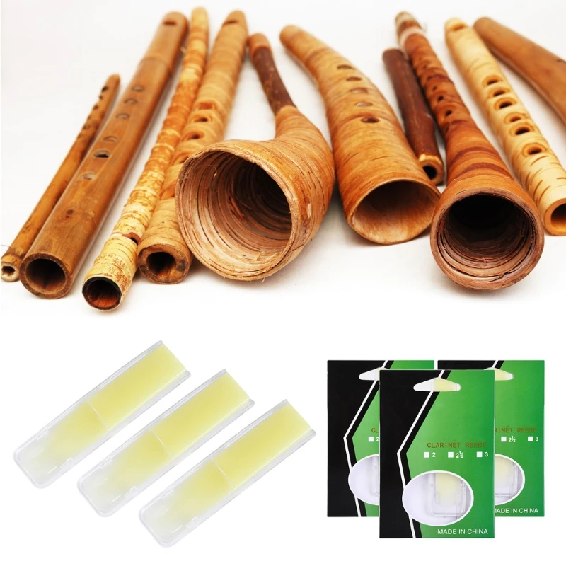 

Трости для кларнета Strength 1,5 2,0 2,5 Bb кларнет инструмент язычок для начинающих детали для древесного ветрового инструмента