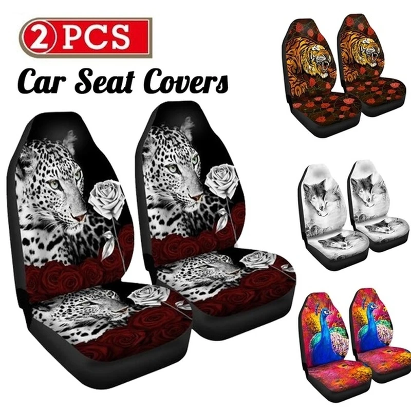 

2Pcs 3D Universal Car Van Auto Vehicle Seat Cover Protector for Car Truck Van