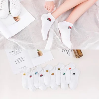 Носки женские повседневные однотонные сетчатые короткие носки в хипстерском