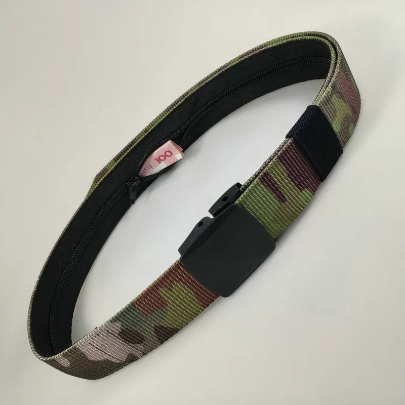 Мужской нейлоновый скрытый кошелек с камуфляжным узором уличный Тактический 38