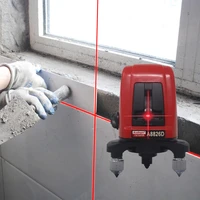 a8826d laser level 2 red lines 1 point tape measure 360 degree self leveling cross distance meter mini portable acuangle