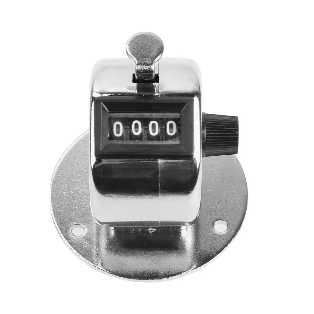 

Digital Hand Tally Counter 4 Digit Number Manual Counting Golf Clicker