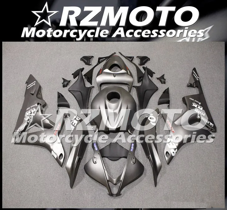 

New ABS Motorcycle Whole Fairings Kit Fit For Honda CBR600RR F5 07 08 2007 2008 bodywork set Custom Free Gray matte