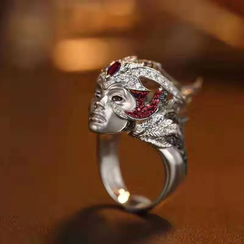 

Fashion creative popular luxury full set zircon ring men and women general party holiday gifts wholesale jewelry