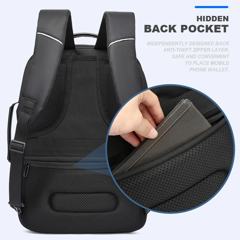 Рюкзак мужской для ноутбука 15 6 дюйма с защитой от кражи|Мужские рюкзаки| |