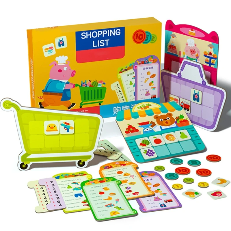 

H55B ORCHARD TOYS Shopping List Educational Memory Game Age 3-7