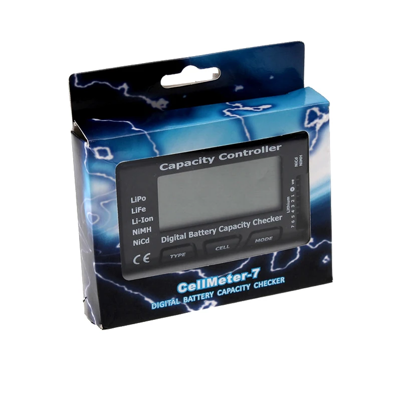 1 7S тестер функции батареи Измеритель индикатор мощности и напряжения LiPo LiFe Li Ion Ni