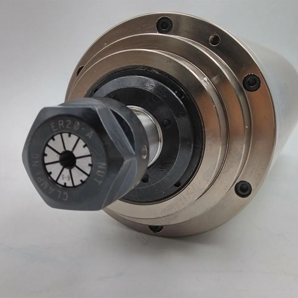 Двигатель шпинделя с водяным охлаждением 3 кВт переменный ток 220 В 4 л.с. 24000 об/мин