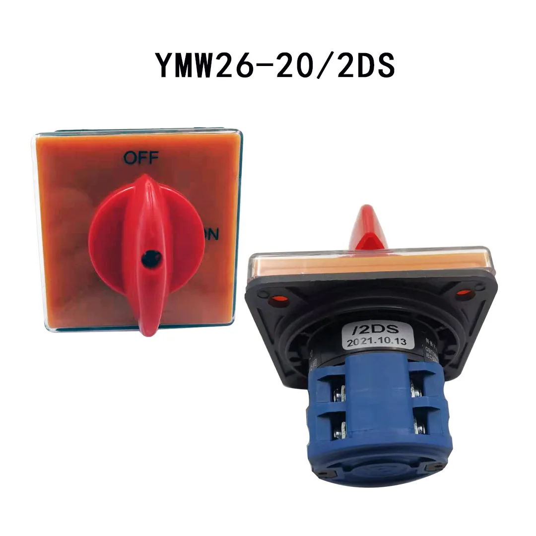 

1PC New YMW26-20/2GS04-2 Large Panel Combination Switch YMW26-20/2DS Rotary Cam Transfer Combination Switch