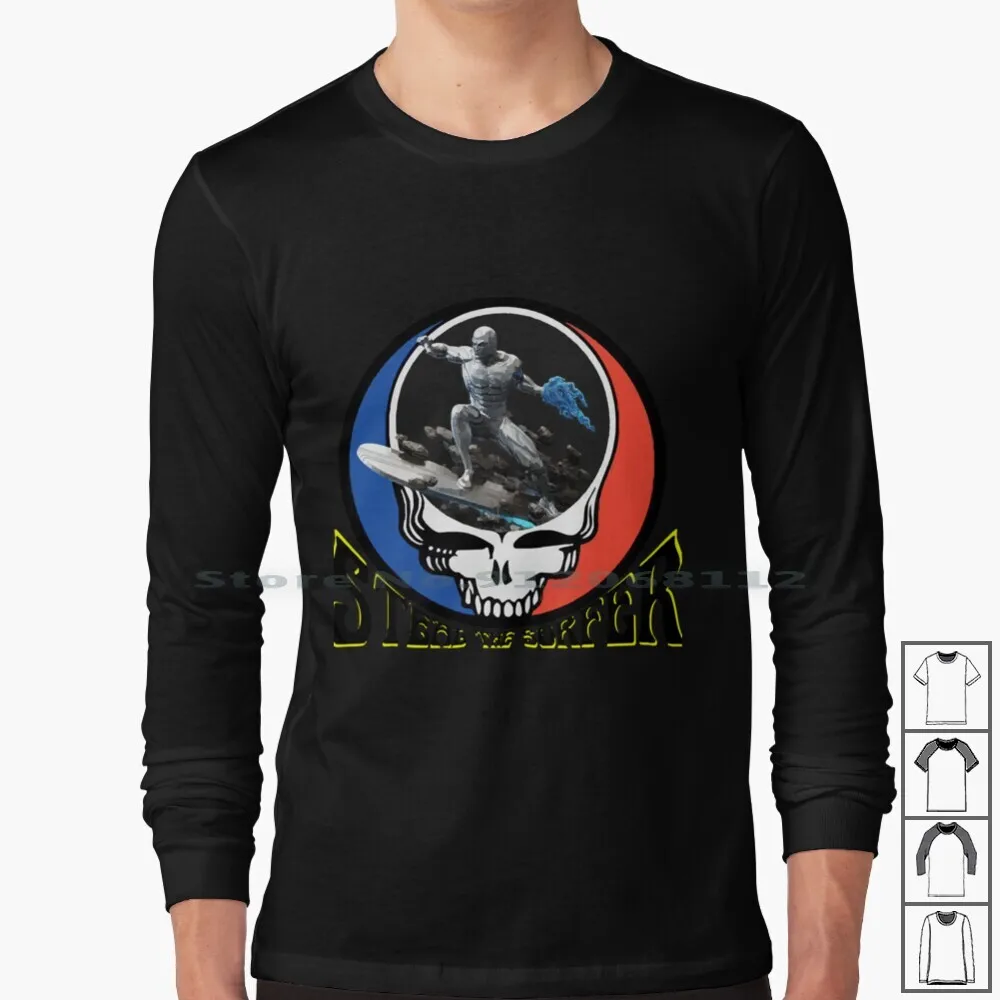 

Steal The Surfer Long Sleeve T Shirt Hippie Surfer Surfing With The Syf The