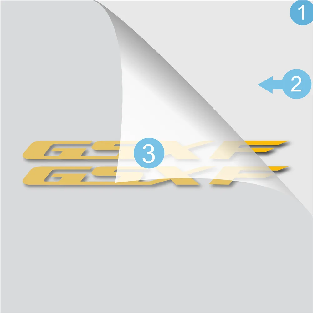

Motorcycle Sticker Accessories Bike Fuel Tank Wheels Helmet Notebook Luggage Reflective MOTO Sign Sticker For SUZUKI GSXF gsxf