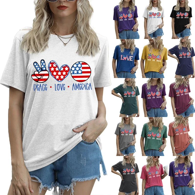 

Women Short Sleeve Crew Neck T Shirt Summer Casual Loose T-shirt Blouse Tee Tops graphic t shirts