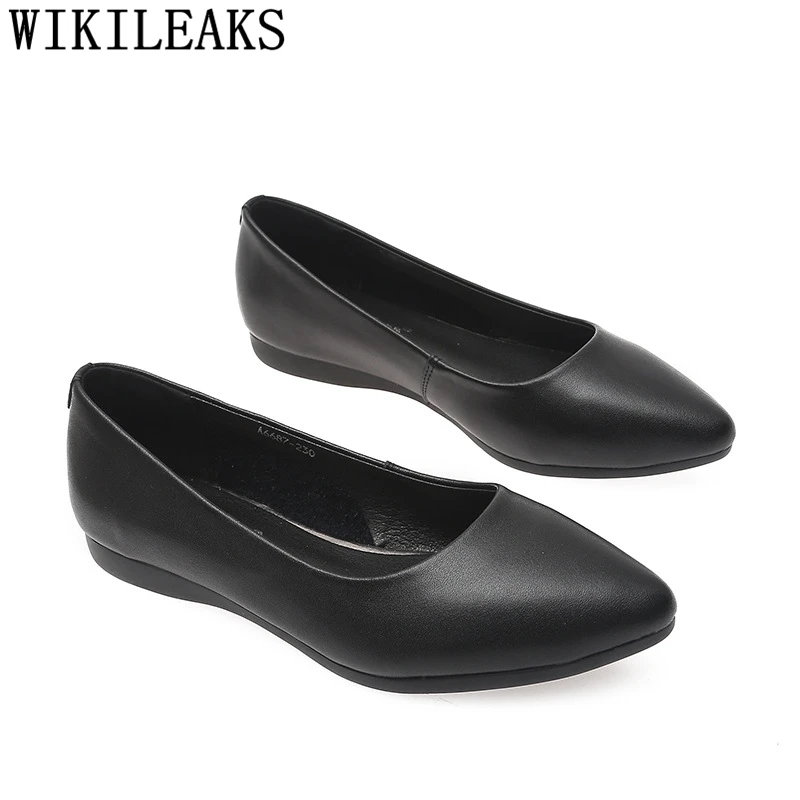 Роскошная дизайнерская обувь для женщин с острым носком на плоской подошве