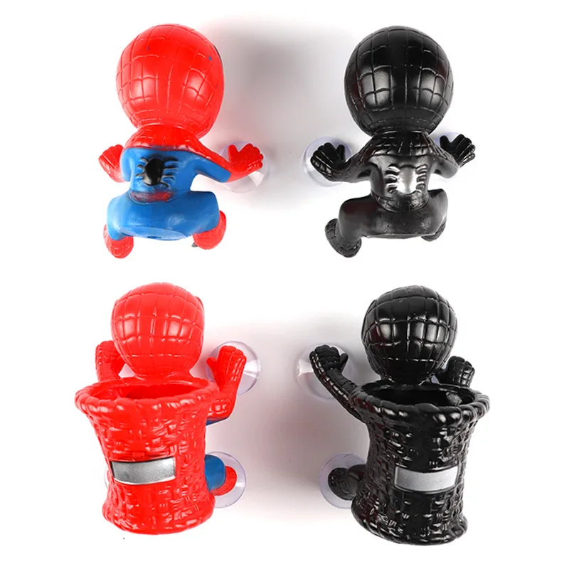 Фигурка Человека паука модель игрушки для скалолазания Человек паук присоска на