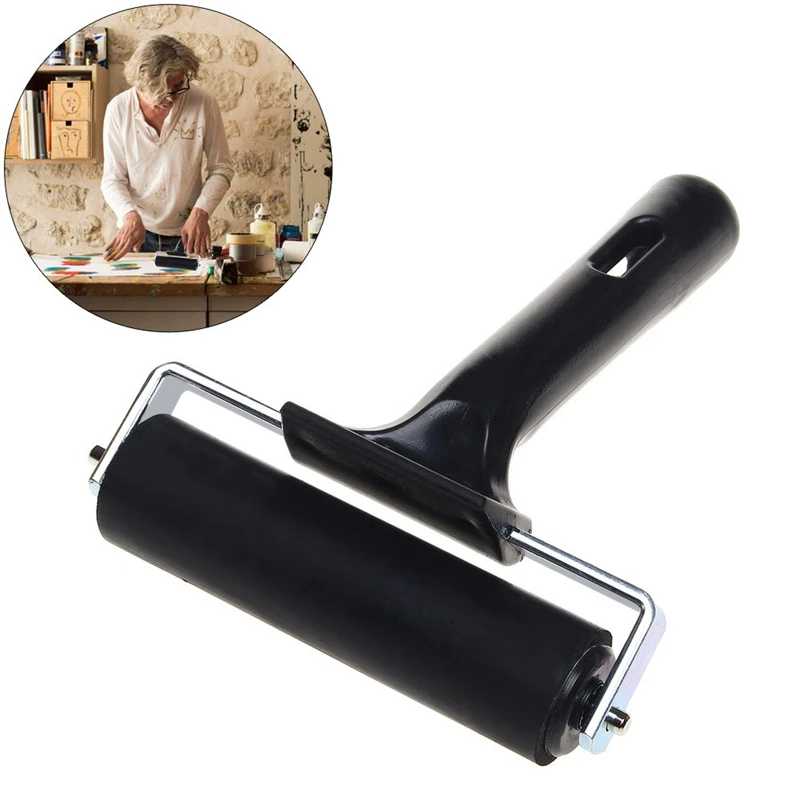 Rubber Brayer Roller for Printmaking Great Gluing Application Also | Инструменты