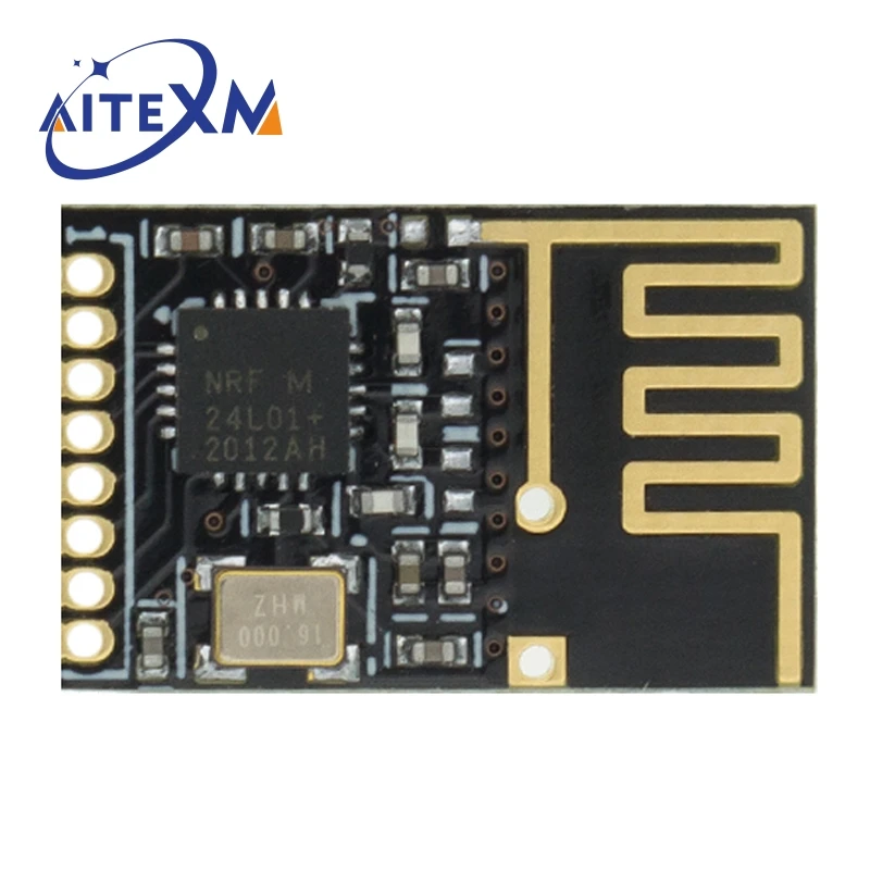 Беспроводной приемопередатчик NRF24L01 + антенный модуль 2 4 ГГц для микроконтроллера