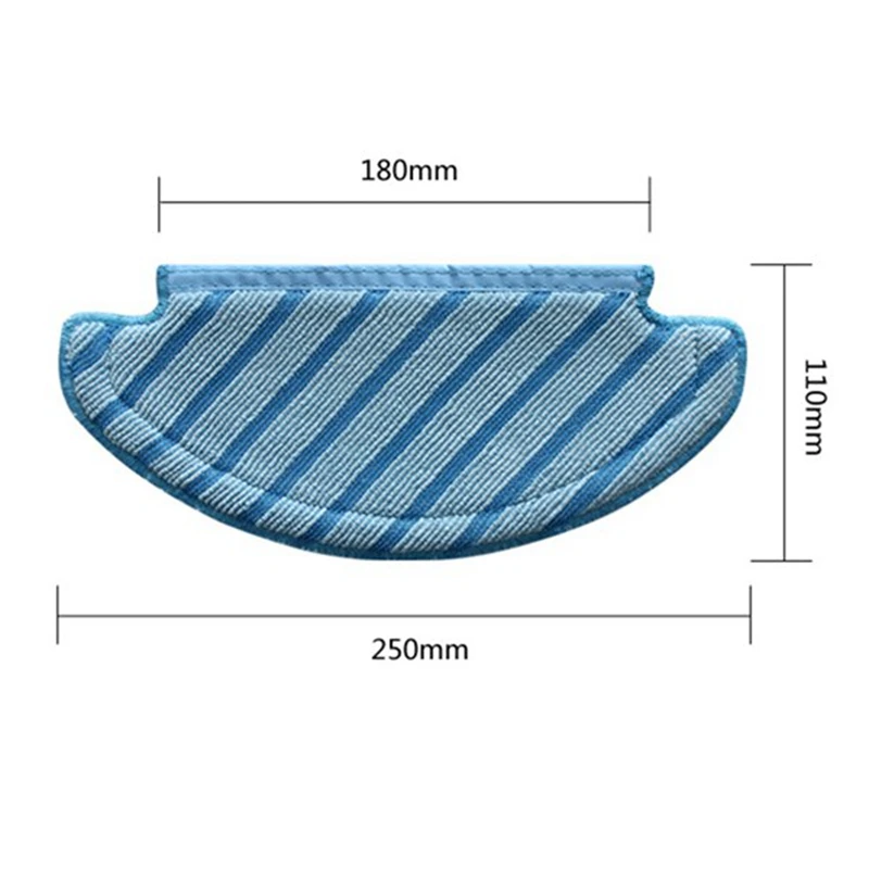 

16PCS Mop Cloths Cleaning Cloths for Ecovacs Deebot T8 Vacuum Cleaner Accessories Mop Floor Cleaning Replacement Cloth