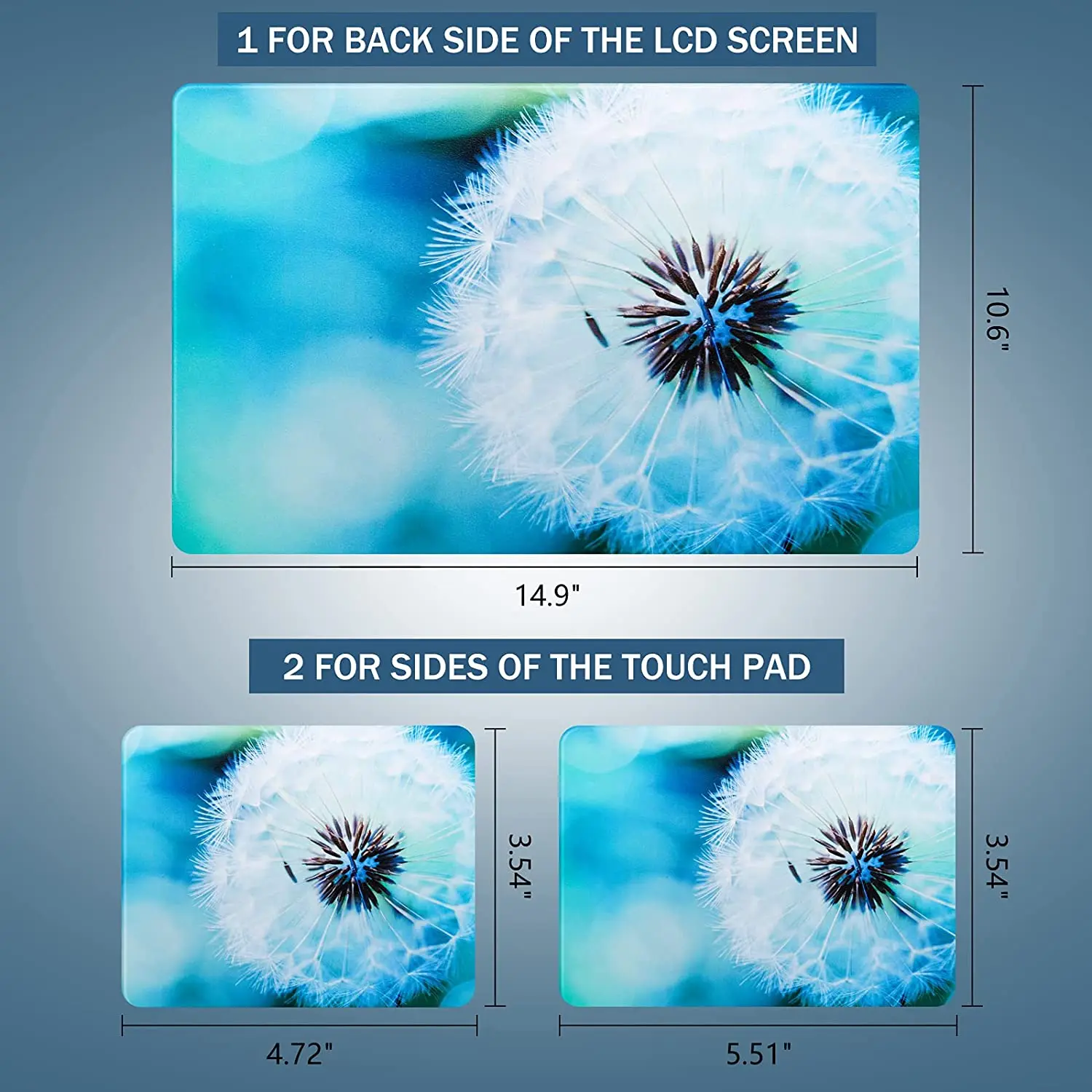 Наклейки для ноутбука Обложка наклейки 11 6 12 13 14 15 16 17 3 дюймов Macbook Lenovo HP Asus Acer DELL