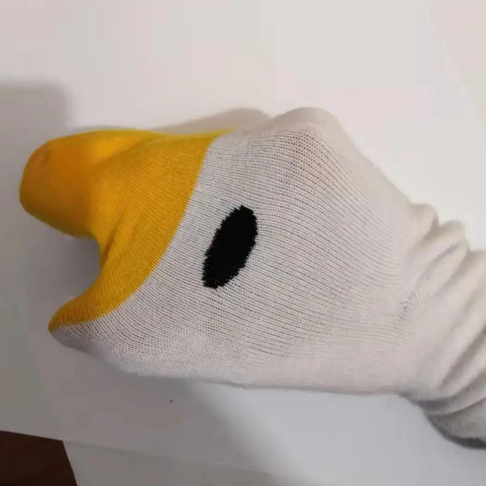 1 пара креативные носки с гусиной головой Веселые для рождественских подарков