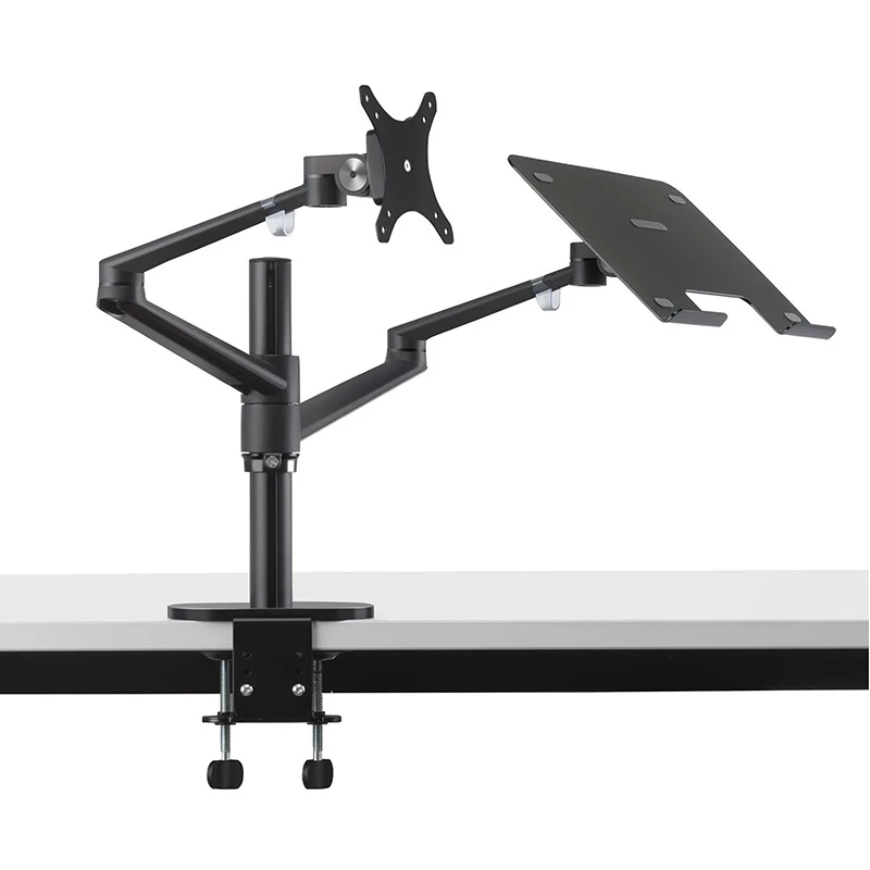 

OL-3L Adjustable Aluminium 10"-17" Laptop & 10"-32" Monitor Tilt and Swivel Desk Mount Monitor Arm Stand Bracket Loading 8KG