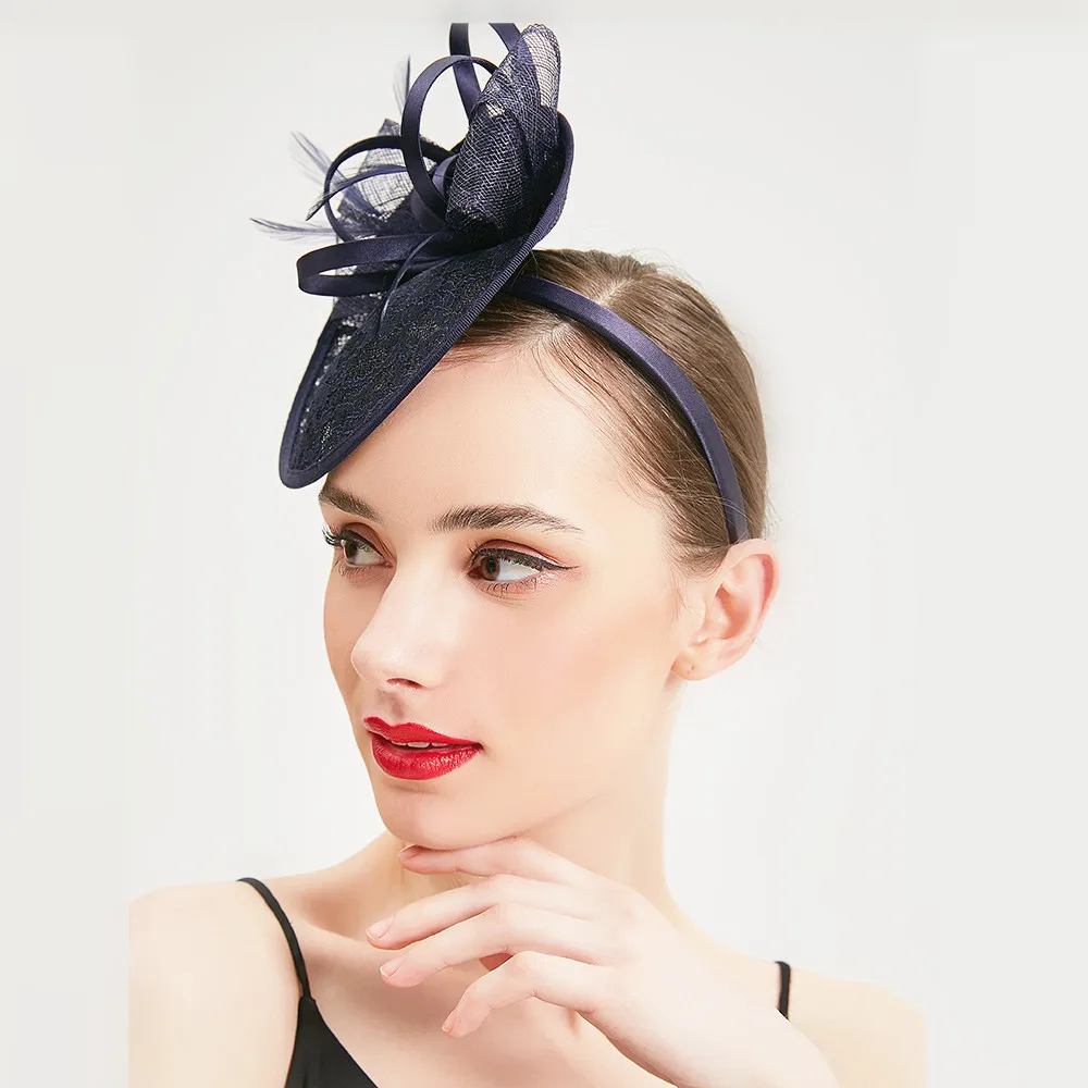 Шляпка женская из льна и элегантная свадебная 2020 | Аксессуары для одежды