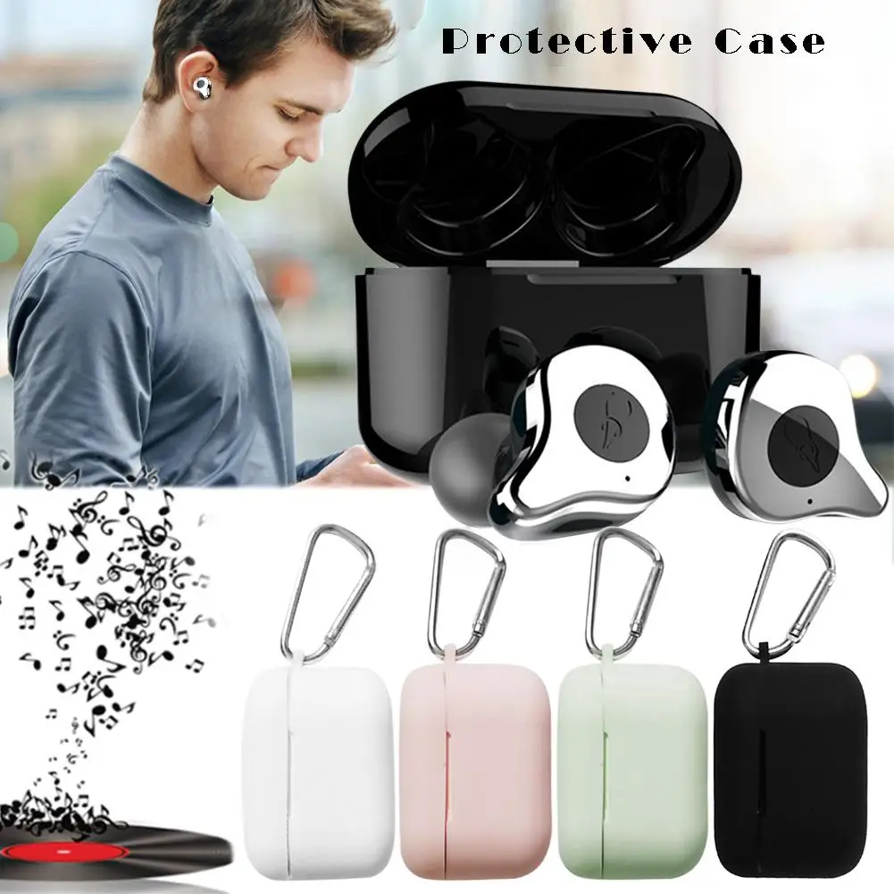 Силиконовый чехол для беспроводных наушников Sabbat из ТПУ с Bluetooth защитный