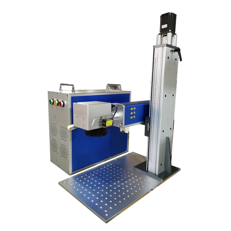 Бесплатная доставка HCZ Авто focusfiber лазерная маркировочная машина 30 Вт CNC Сплит