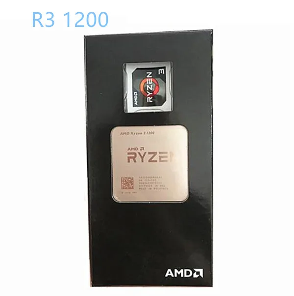 AMD Ryzen 3 1200 R3 1 ГГц четырехъядерный процессор Гнездо процессора AM4 | Компьютеры и
