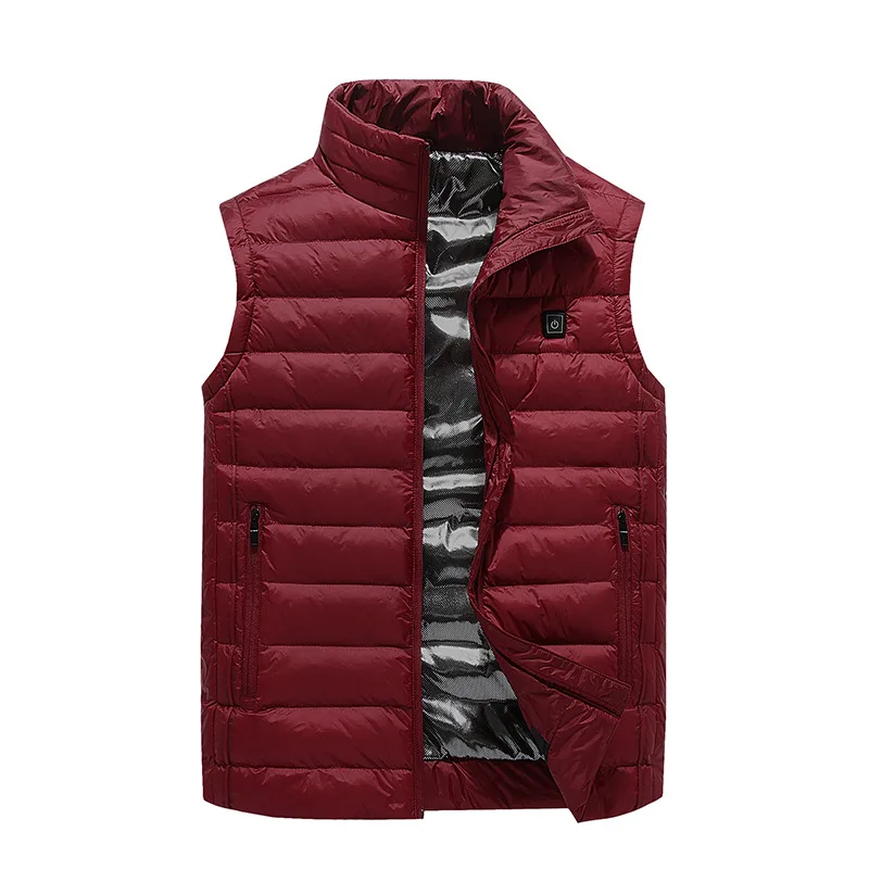 Жилет ZYNNEVA с инфракрасным обогревом для мужчин и женщин зимнее теплое пальто