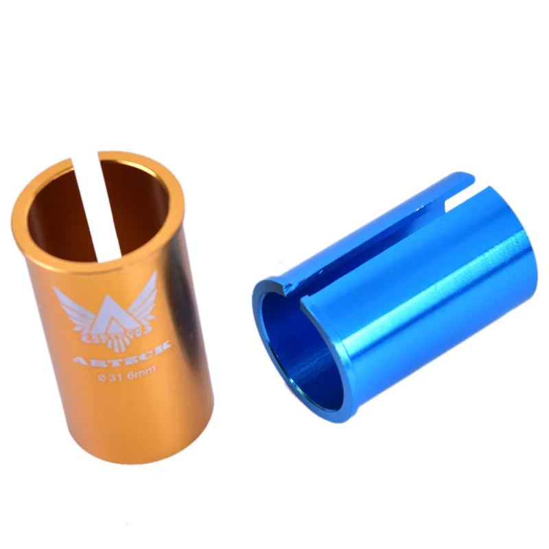 Bike Seat Post Tube Seatpost Reducing Sleeve Adapter Adjust Diameter 31.6~27.2 | Спорт и развлечения