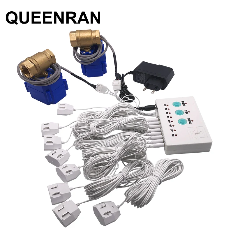 

Датчик утечки воды с интеллектуальными клапанами 1/2", 3/4", 1"