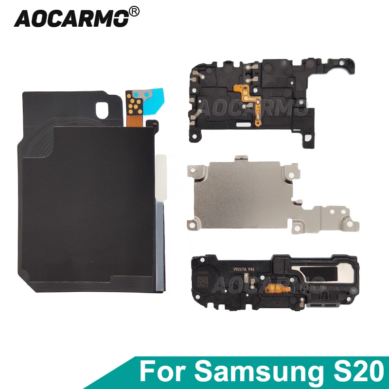 Модуль беспроводной зарядки Aocarmo для Samsung Galaxy S20 крышка материнской платы антенны