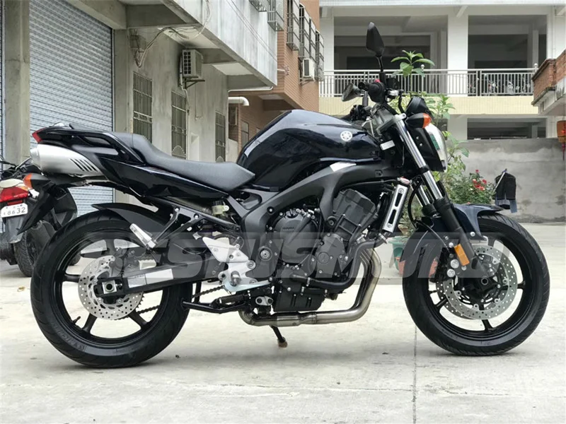 Рамка слайдер для 2004-2008 2005 2006 2007 Yamaha FZ6 FZ600 в байкерском стиле черного цвета из углеродного волокна полиформальдегидные анти аварии защита от падения