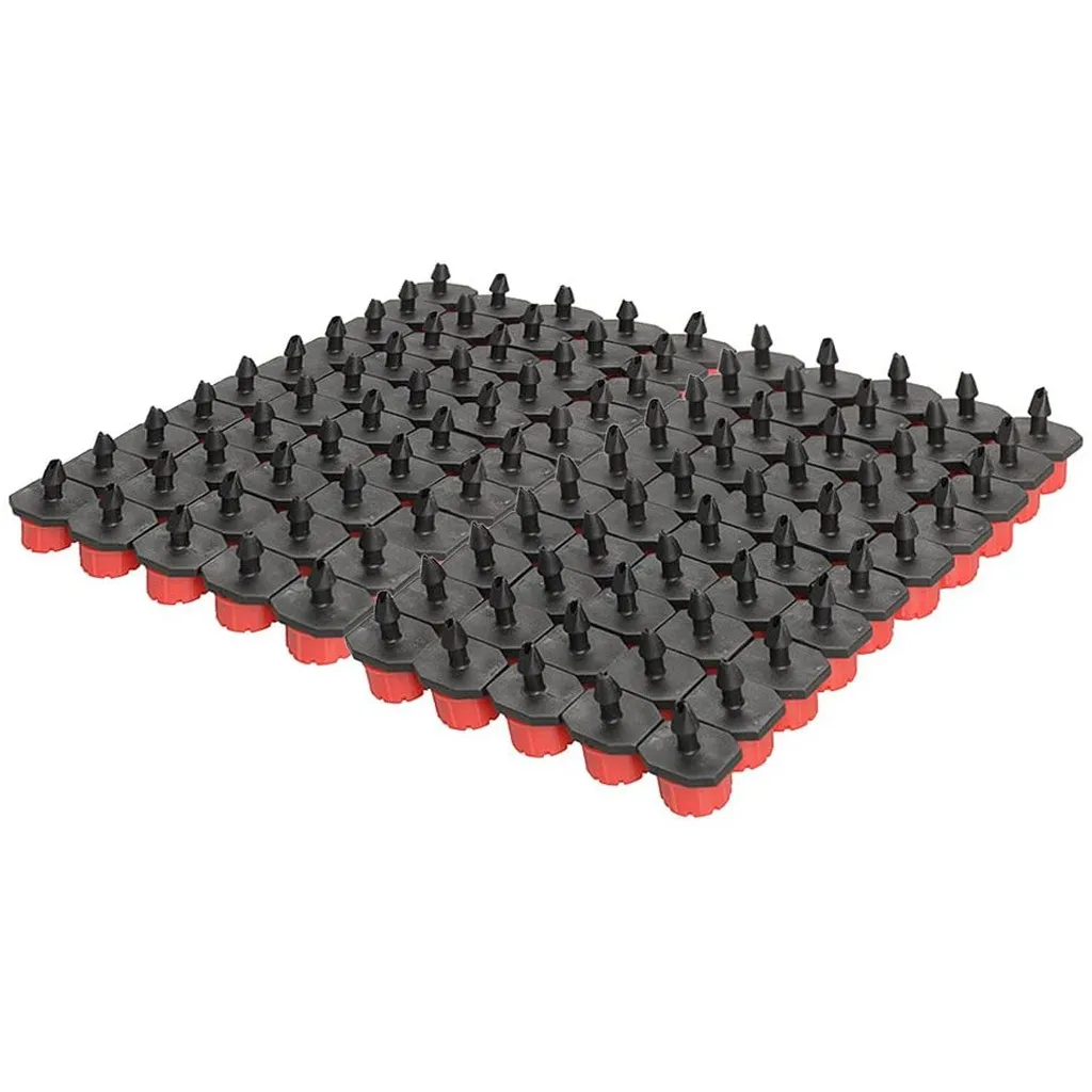 100pcs 1/4 дюймов регулируемый шланг капельница с микро потоком капельного