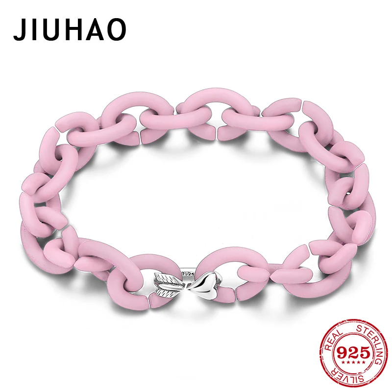 Розовый резиновый X браслеты для женщин ювелирные изделия оригинальные стрелы