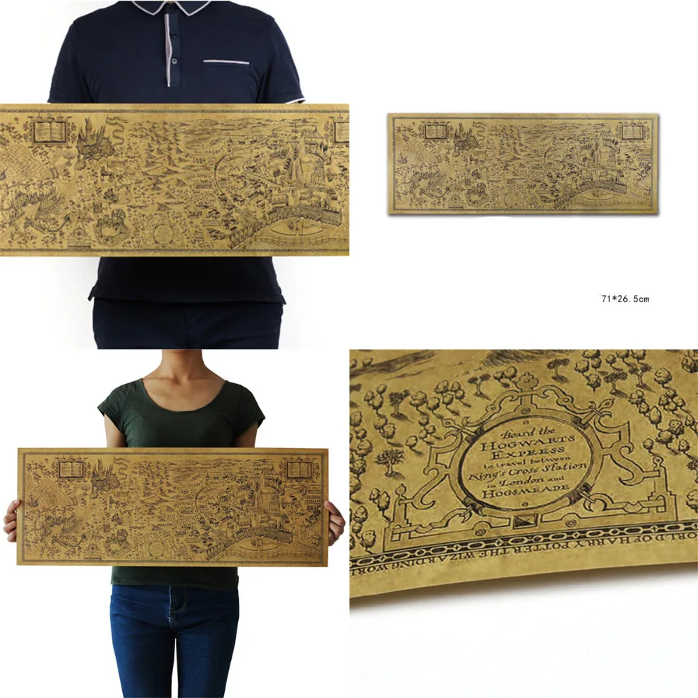 Волшебный мир Майкл Джексон не липкий плакат винтажная Ретро бумага Настенная