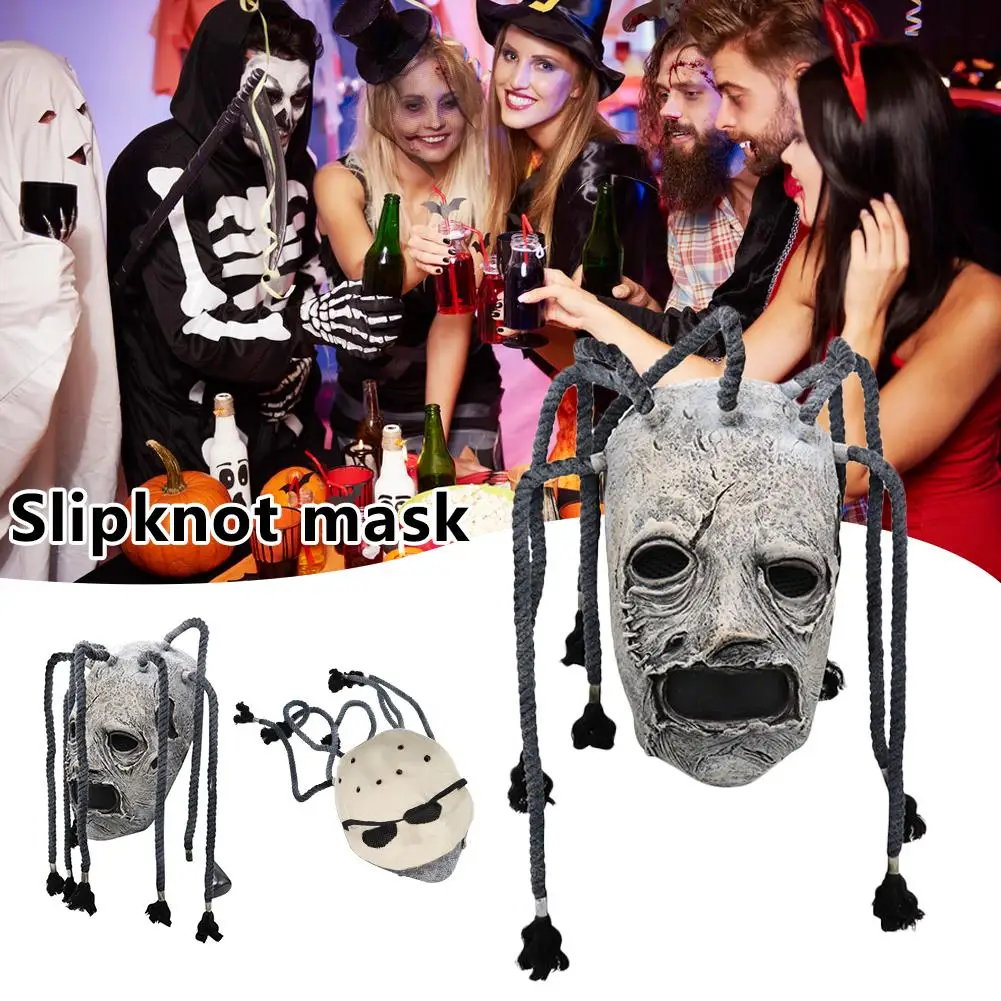 Высокое качество новинка Slipknot Corey косплей маска ужас страшный полное лицо шлем