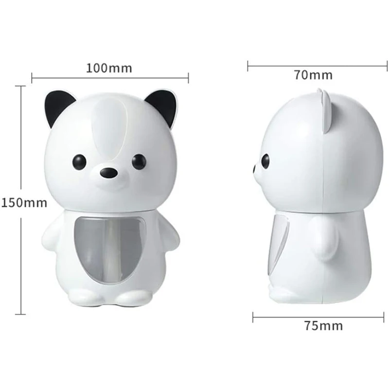 USB мультяшный медведь увлажнитель воздуха Цветной СВЕТОДИОДНЫЙ ночник