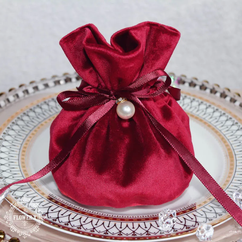 2019 новейшие ювелирные Синие подарочные пакеты свадебные сувениры и подарки