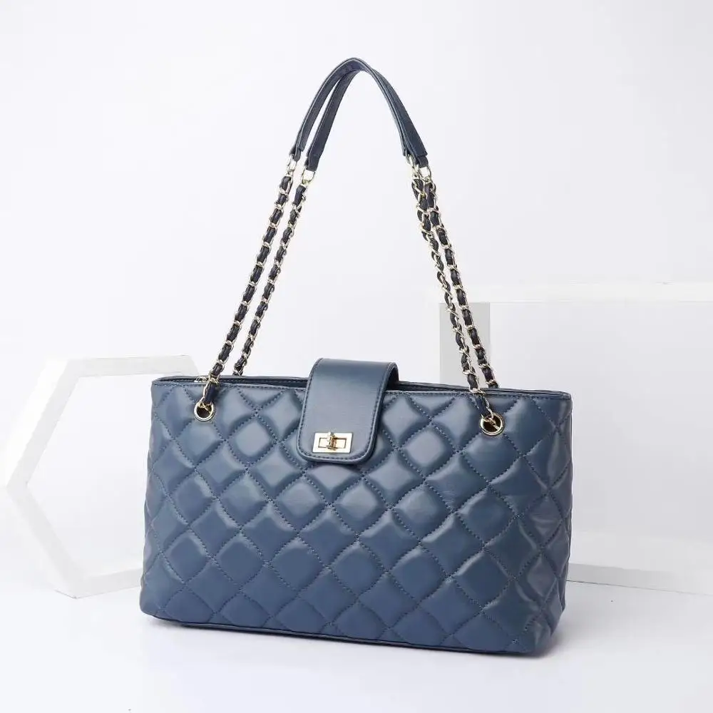 

free shipping 2020 the new style fashion and nice genuine leather sheepskin women one shoulder bag 2 color 36cm