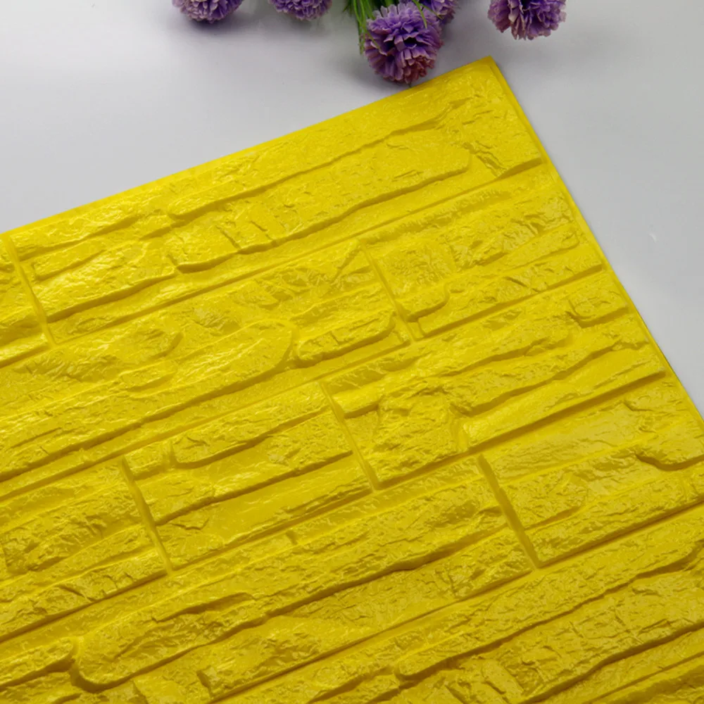 60cm x 30cm 3D Brick PE Foam Wall Sticker Home DIY Wallpaper Panels Room Decal Stone Decoration Embossed Poster A40 | Дом и сад