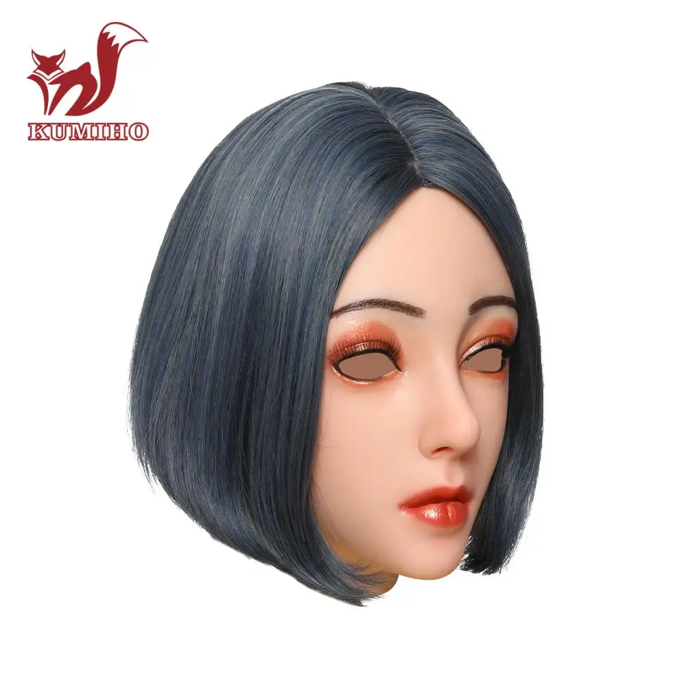 Кумихо транссексуал силиконовая маска с узором в виде плюща стиль мужчин и