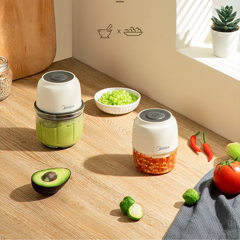 

Midea Бытовая многофункциональная мясорубка для детей, дополнительная пищевая машина, портативный измельчитель чеснока MJ-MC05Q1-403