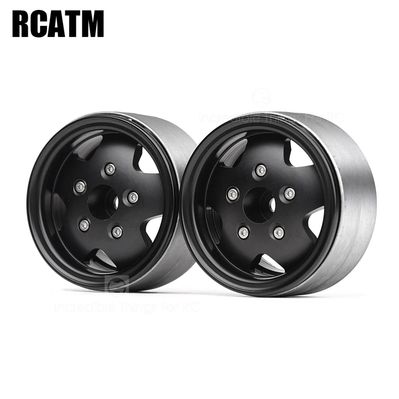 Металлическая Ступица колеса 1 9 дюйма для радиоуправляемого гусеничного