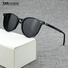 2020 Роскошные брендовые круглые поляризованные солнцезащитные очки, Мужские Винтажные Солнцезащитные очки для женщин, мужские ацетатные Ретро прозрачные солнцезащитные очки для мужчин OV5318U