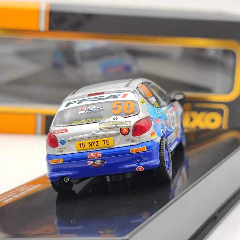 IXO 1:43 для P ~ 206 XS #50 S.Ogier Rallye Terre des Cardabelles 2006 RAM697 литье под давлением модель