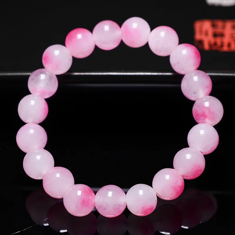 Браслет с натуральным цветком вишни 10 мм | Украшения и аксессуары