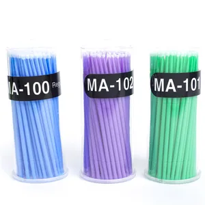 100 шт.бутылка, отдельные инструменты для удаления ресниц