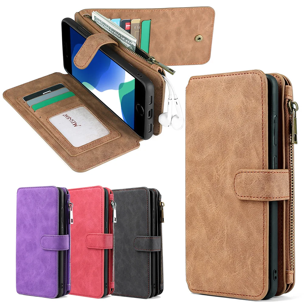 

Wallet Fashion Handbag Phone Case For Samsung Galaxy Note20 Ultra M21 M30s S8 S9 S10 S20 Plus A20e A21s A30 A40 A50 A51 A70 A71