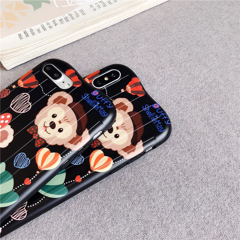 Силиконовый чехол для телефона с рисунком из мультфильма в форме м iPhone 11 pro X XR XS Max